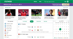Desktop Screenshot of fotmob.com